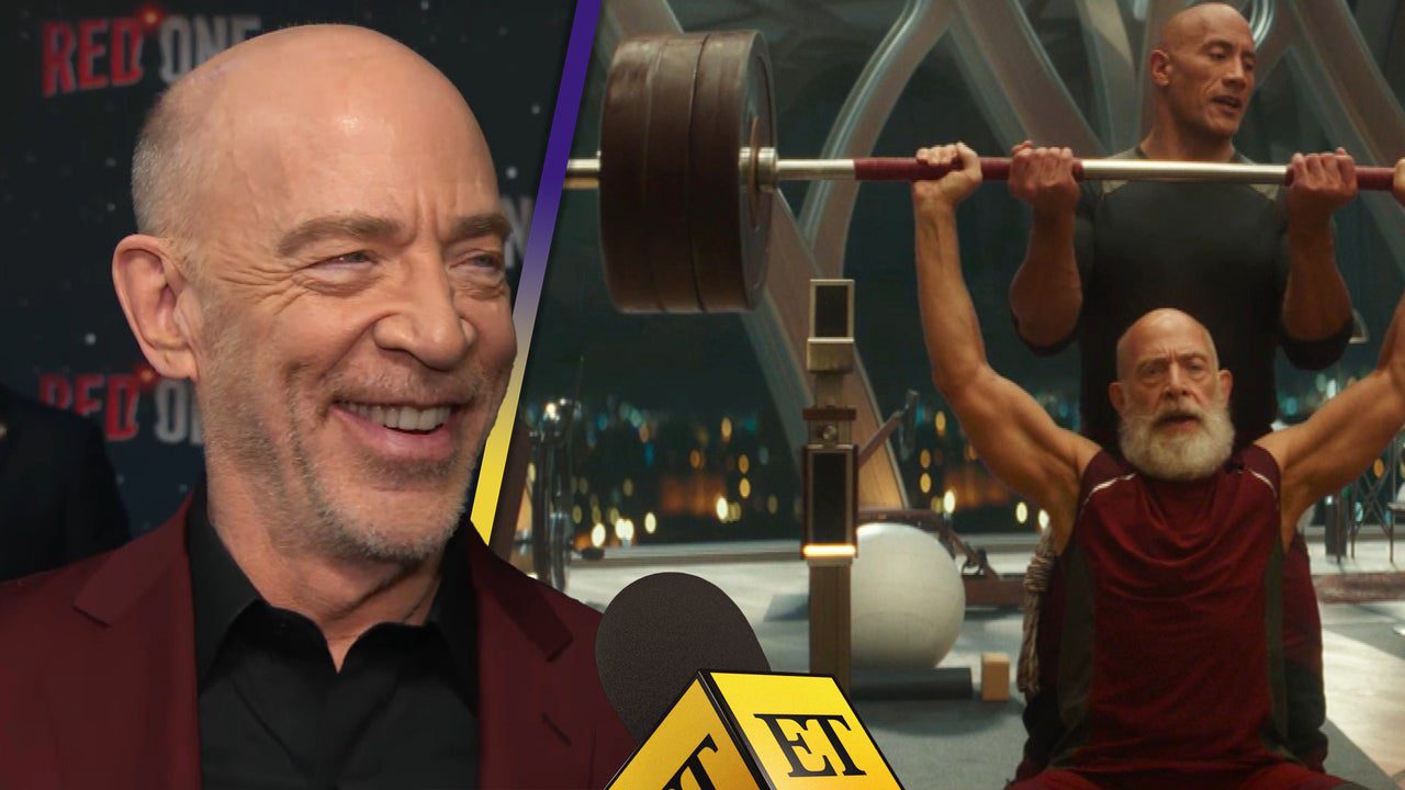 ‘Red One’s J.K. Simmons Didn’t Want to Intimidate Dwayne Johnson With His Santa Claus Workouts