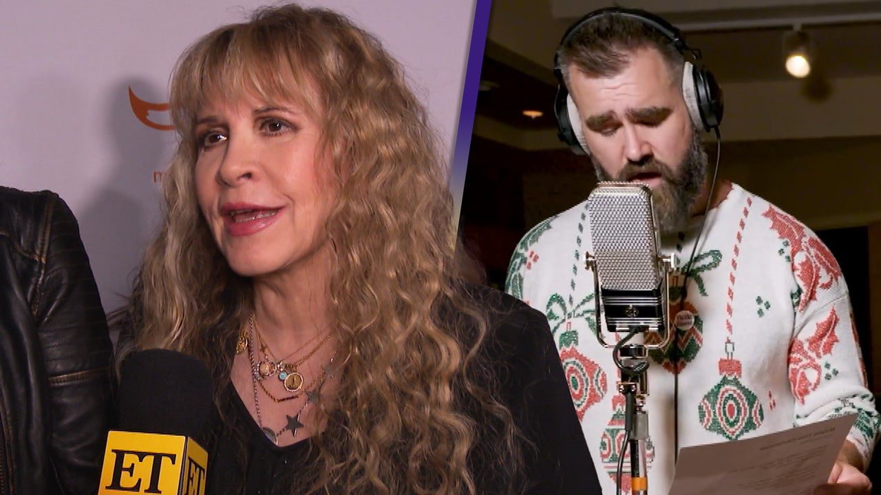 Stevie Nicks Says Jason Kelce Christmas Collab Is His ‘Landslide’ (Exclusive)