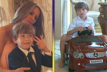 Watch Barron Trump Moments With Donald and Melania in Rare Footage at NYC Home | ET Vault Unlocked