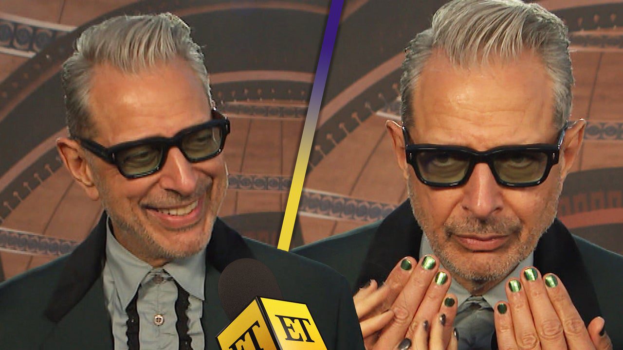 ‘Wicked’: Jeff Goldblum Shows Off Elphaba-Inspired Premiere Nails