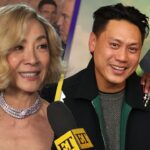 ‘Wicked’: Michelle Yeoh Reacts to Director Jon Chu Missing Red Carpet to Welcome Baby No. 5