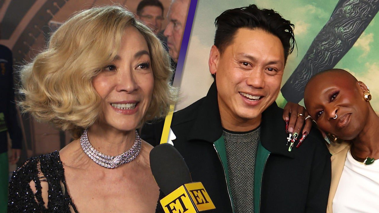 ‘Wicked’: Michelle Yeoh Reacts to Director Jon Chu Missing Red Carpet to Welcome Baby No. 5