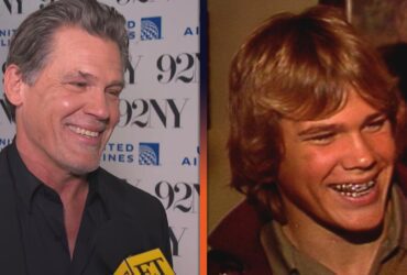 Watch Josh Brolin React to His First ET Interview in 1983, Teenage Braces Included! (Exclusive)