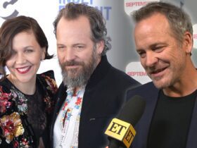 Peter Sarsgaard Describes Working With Wife Maggie Gyllenhaal in ‘The Bride’ (Exclusive)