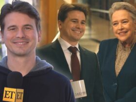 Jason Ritter Dishes on Working With Kathy Bates on ‘Matlock’ (Exclusive)