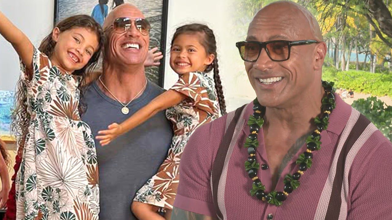 ‘Moana 2’: Dwayne Johnson Reacts to Daughters Jazzy and Tiana’s Acting Debut (Exclusive)