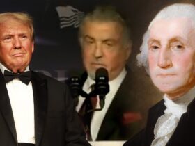 Watch Sylvester Stallone Praise Donald Trump as ‘The Second George Washington’