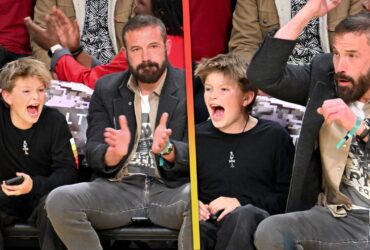 Ben Affleck and Son Samuel, 12, Make Rare Appearance to Cheer on Lakers