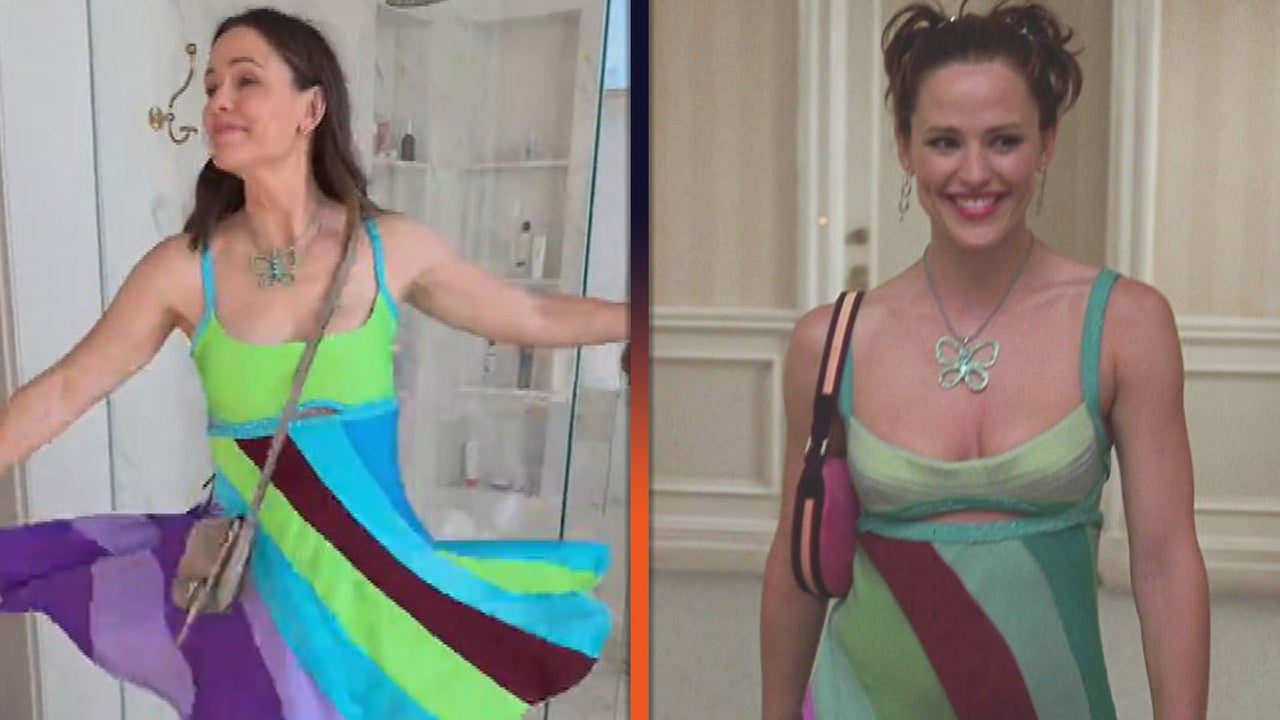 Jennifer Garner Recreates ’13 Going on 30′ Scene in Iconic Dress