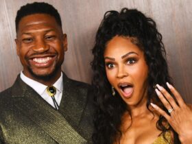 Jonathan Majors and Meagan Good Are Engaged