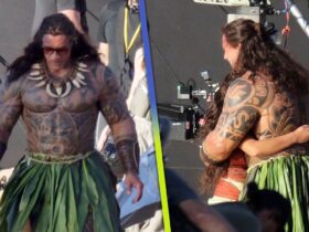 Live-Action ‘Moana’: First Look at Dwayne Johnson With Long Hair and Buff Body!