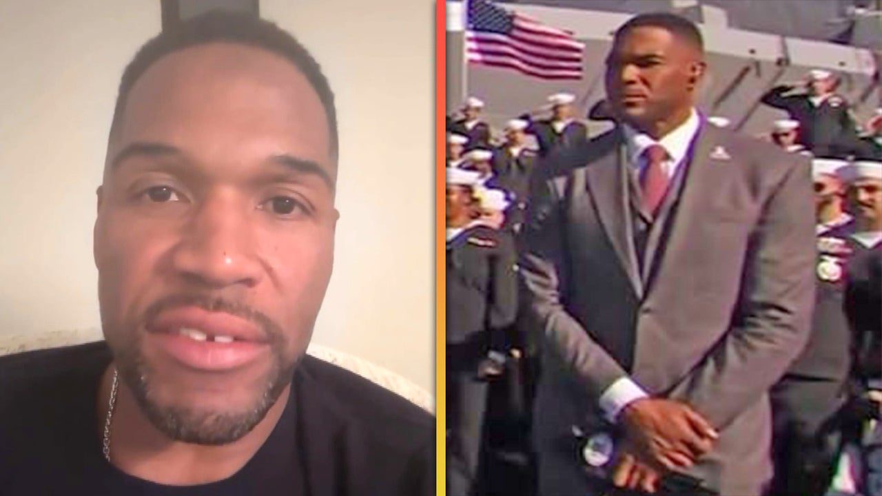 Michael Strahan Addresses Throwing Reporter’s Phone When Asked About National Anthem Controversy