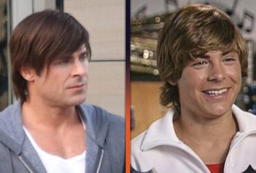 Zac Efron Looks Just Like His ‘High School Musical’ Character on Set of Latest Film