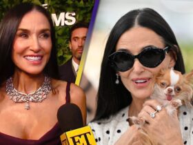 Demi Moore on Dog Pilaf Going Viral and How She ‘Loves’ Being Outshined by Her (Exclusive)