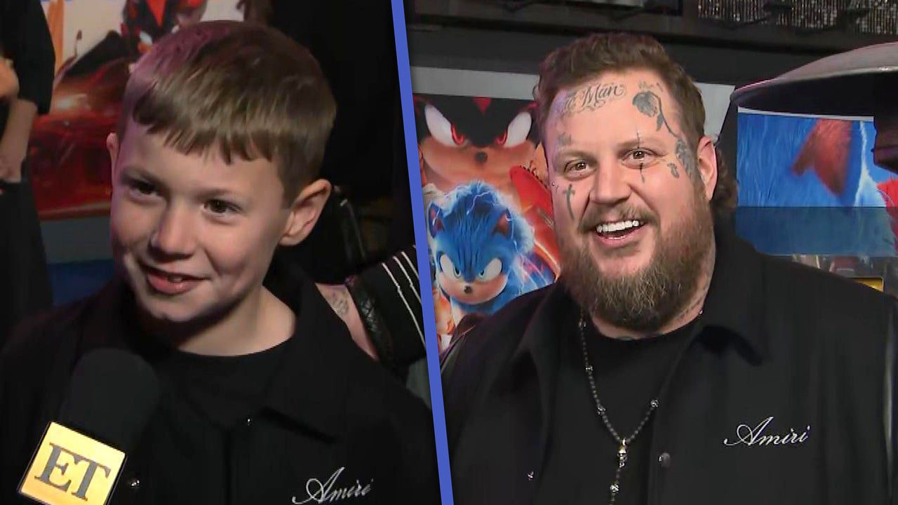 Watch Jelly Roll’s 8-Year-Old Son Noah Crash His Dad’s Interview at ‘Sonic 3’ Premiere (Exclusive)