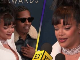 Rihanna Steps Out as ‘Super Proud’ Partner to A$AP Rocky as He Receives Fashion Award