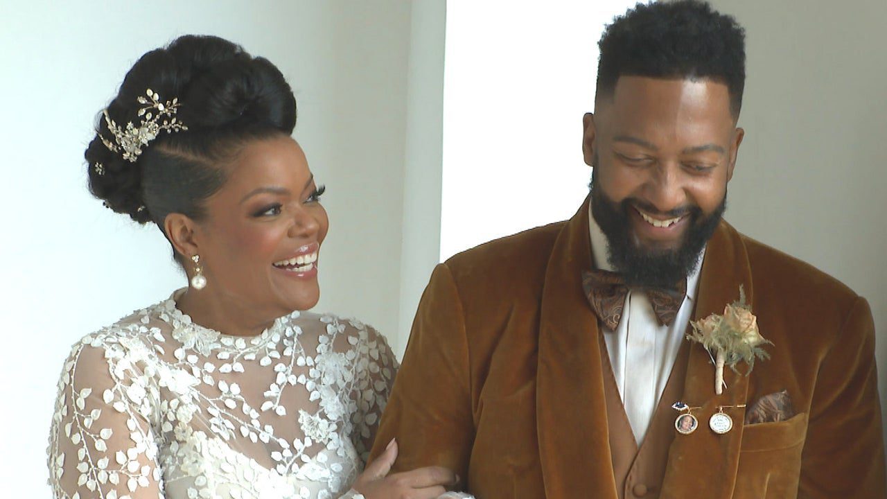 Yvette Nicole Brown Reacts to Her Husband’s Emotional Wedding Day Gift (Exclusive)