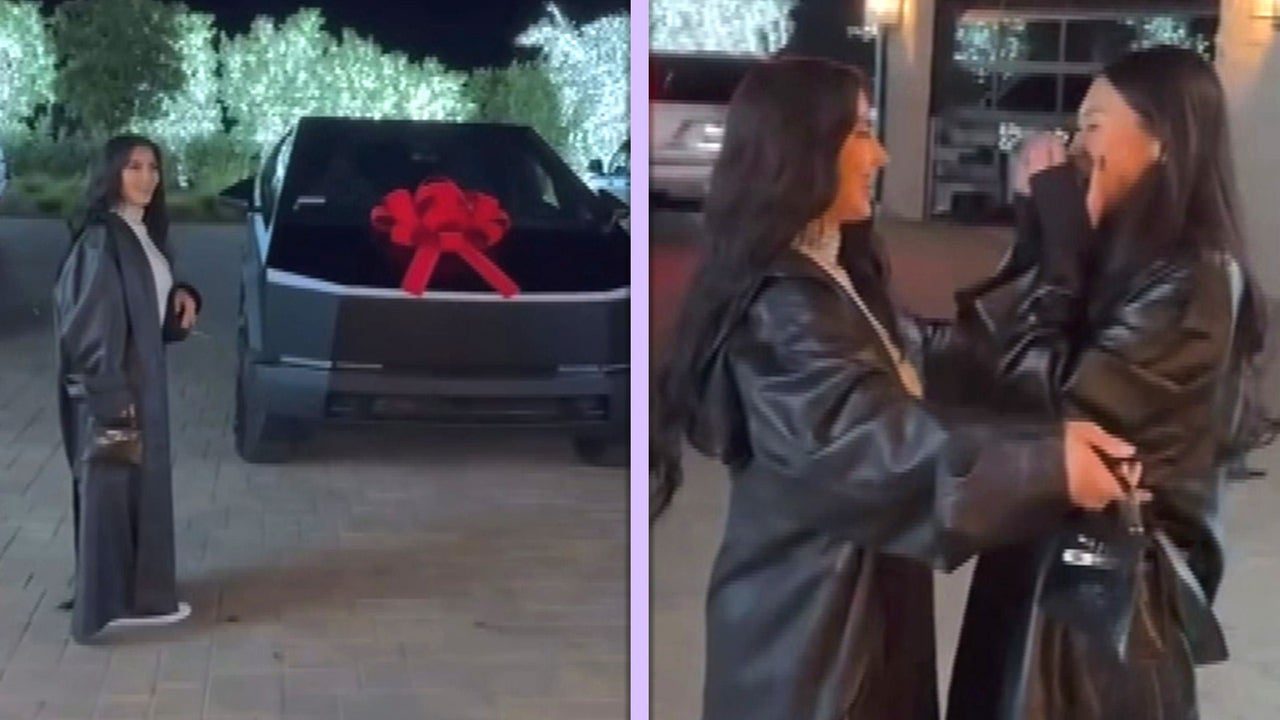 Kim Kardashian Surprises BFF Tracy Romulus With Tesla Cybertruck on Her Birthday