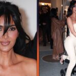 Kim Kardashian Attends Star-Studded SKIMS Event on a Scooter After Breaking Her Foot