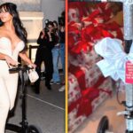 Watch Kim Kardashian React to Blinged-Out Scooter Gift From Sister Khloé for Christmas