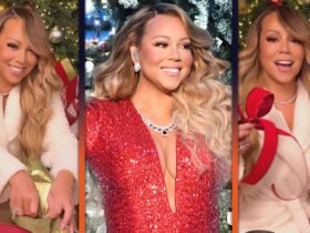 Watch Mariah Carey Struggle to Wrap a Christmas Gift