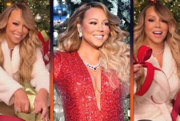 Watch Mariah Carey Struggle to Wrap a Christmas Gift