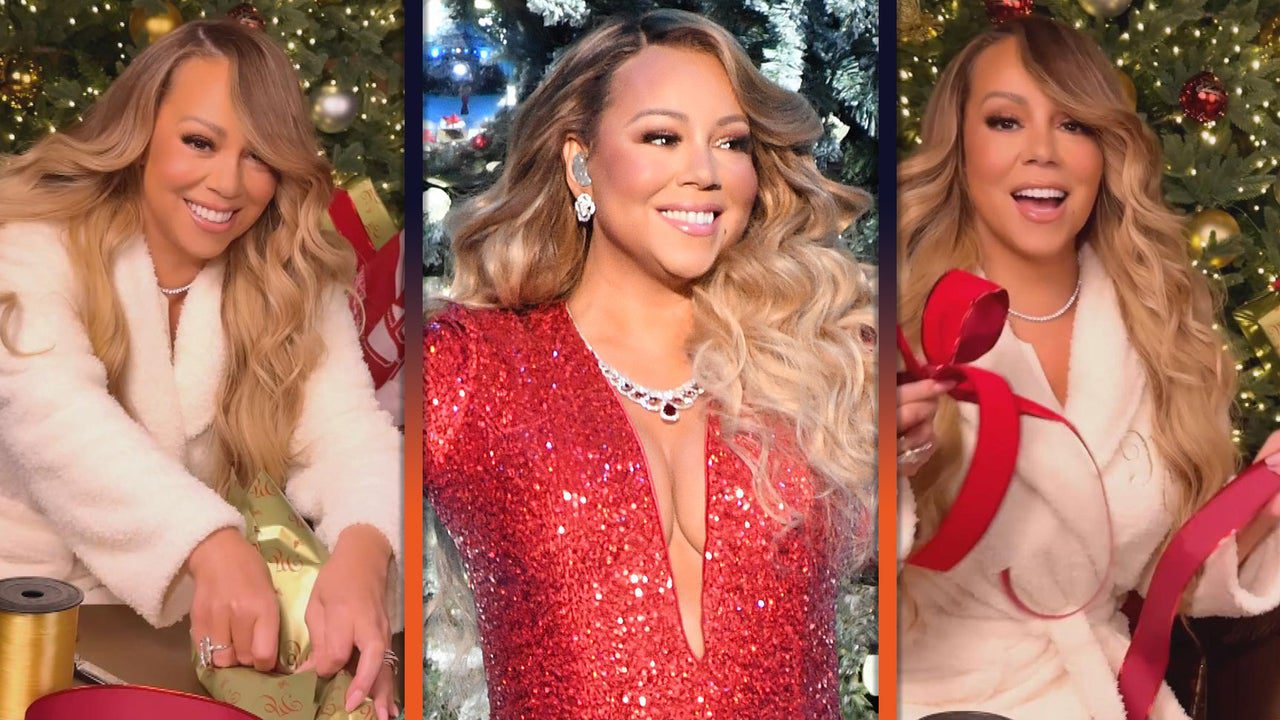 Watch Mariah Carey Struggle to Wrap a Christmas Gift