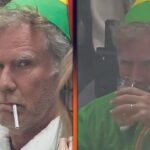 Watch Will Ferrell’s Buddy the Elf Smoke and Drink at Los Angeles Kings Game