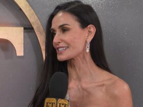 Demi Moore Reacts to Daughters Celebrating Her Golden Globe Win! (Exclusive)