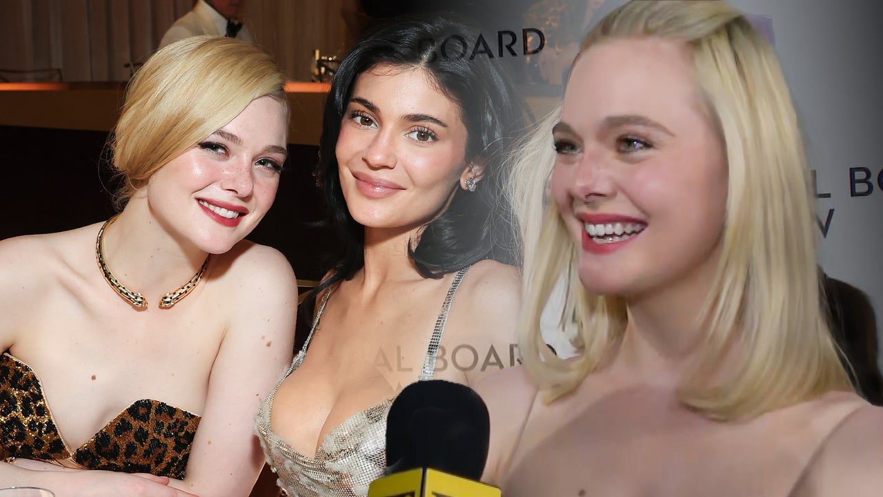 Elle Fanning Spills on Golden Globes Night With Kylie Jenner (Exclusive)