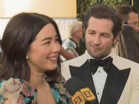 Maya Erskine’s Husband Michael Angarano Wants Her to Kill Him in ‘Mr. & Mrs. Smith’ Season 2