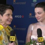 Watch Isabella Rossellini Fan Out Over Mikey Madison Backstage at the PSIFF (Exclusive)