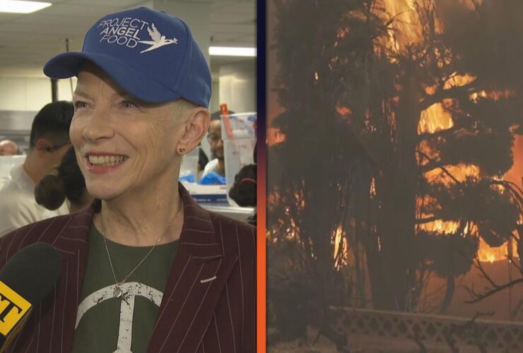 LA Fire: Annie Lennox Turning ‘Hopelessness’ Into Action With Volunteer Work for Victims (Exclusive)