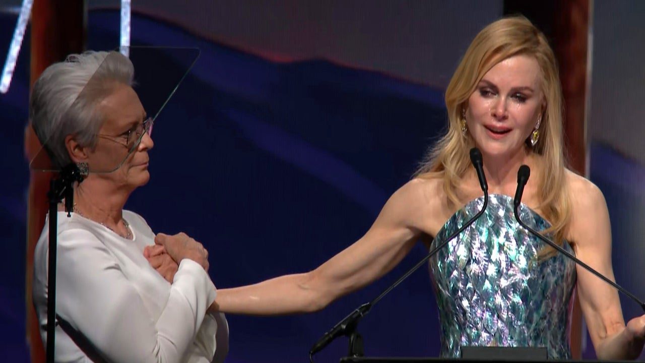 Nicole Kidman Cries Dedicating PSIFF Award to Late Mom