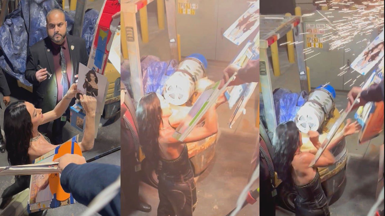 Electrical Box Explodes on Katy Perry Mid-Autograph Signing