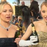 Golden Globes: Ariana Grande, Kate Hudson and More Stars Toast For A Cause, Raising K for Charity