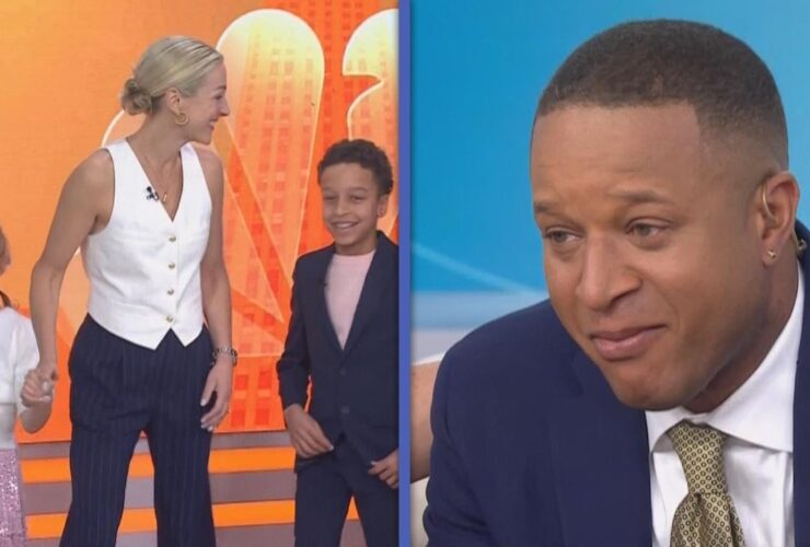 Craig Melvin Bursts Into Tears as Family Surprises Him on First Day as ‘Today’ Show Co-Anchor