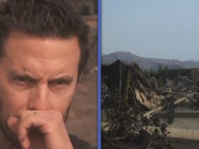 Milo Ventimiglia Tears Up as He Returns to Home Lost in Los Angeles Fires