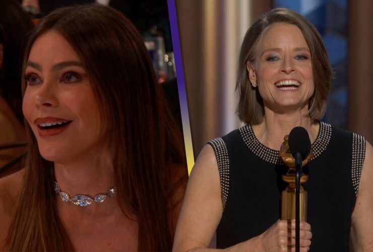 Golden Globes 2025: Sofía Vergara Jokingly Calls Out Jodie Foster During Acceptance Speech