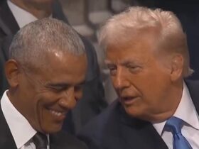 Donald Trump Makes Barack Obama Laugh Over ‘Matter of Importance’ at Jimmy Carter’s Funeral