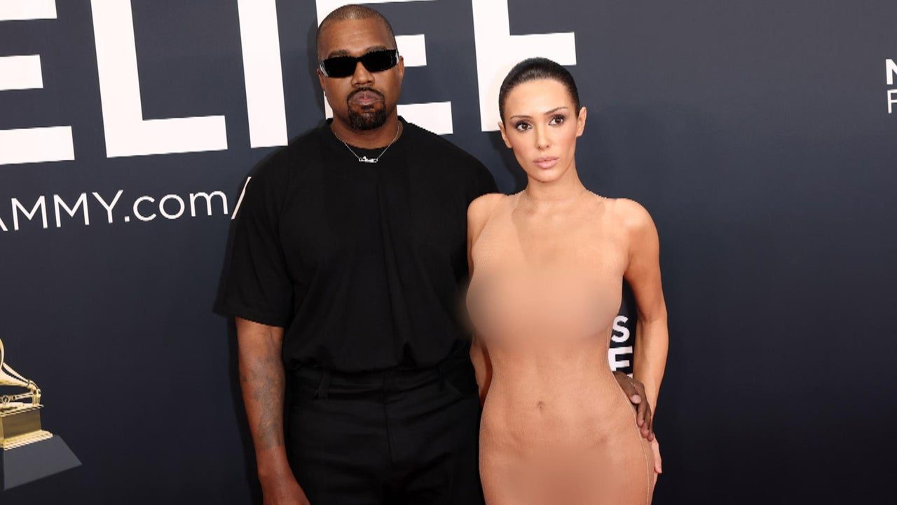 Bianca Censori Walks GRAMMYs Carpet Naked With Kanye West