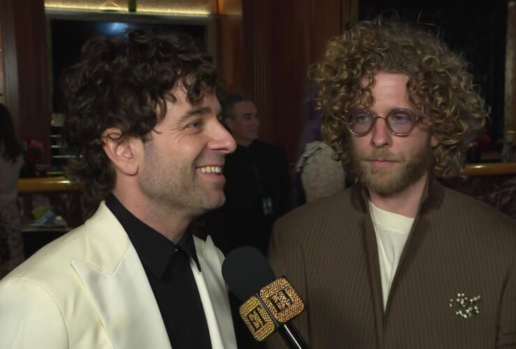 Dawes’ Taylor and Griffin Goldsmith on Giving Back at GRAMMYs After Losing Homes in LA Fires