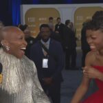 Cynthia Erivo and Danielle Deadwyler Can’t Stop Sharing Compliments at 2025 SAG Awards (Exclusive)