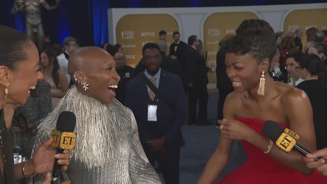 Cynthia Erivo and Danielle Deadwyler Can’t Stop Sharing Compliments at 2025 SAG Awards (Exclusive)