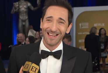 Adrien Brody Is On ‘Gratitude Journey’ Thanks to ‘The Brutalist’ Award Success (Exclusive)