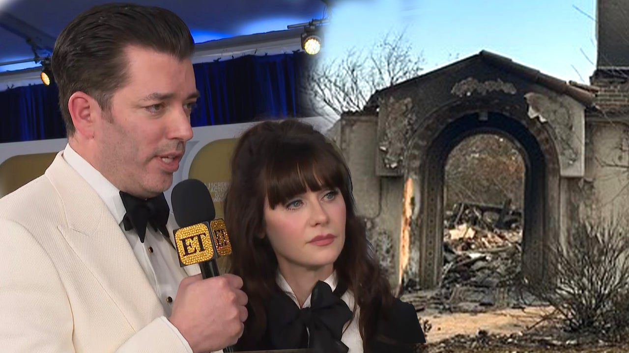 Jonathan Scott and Zooey Deschanel Share Update on Rebuilding Her Childhood Home Lost in LA Fires