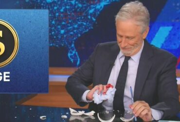 Jon Stewart Calls Himself an ‘Idiot’ After Elon Musk ‘Daily Show’ Bit Leaves Him Bloodied