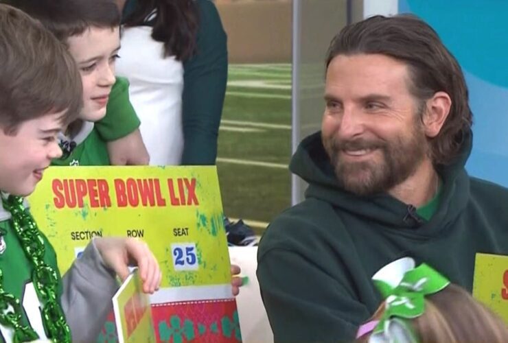 Watch Bradley Cooper Surprise Diehard Eagles Fan With Super Bowl Tickets!