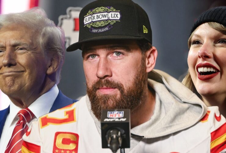 Travis Kelce Gets Grilled on Taylor Swift Proposal and Trump’s Super Bowl Attendance