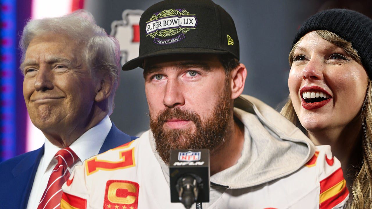 Travis Kelce Gets Grilled on Taylor Swift Proposal and Trump’s Super Bowl Attendance